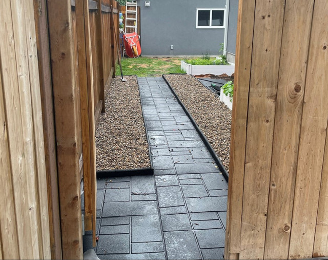 Recycled Rubber Patio Pavers Decks & Fences Calgary Kijiji