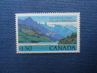 Timbre neuf du Canada sur un Parc national à 2,80$