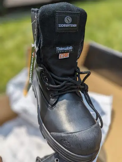 Brand New in Box Sidewinder Men Safety Toe Boots- Size 9.5, View more