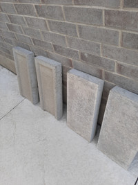 Concrete splash block/guard