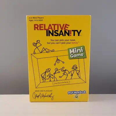 Relative Insanity Family Card Game - Like New - South Ajax, View more