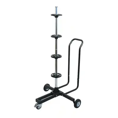 -Handle bar for easy mobility -Maximum Weight Capacity: 220 lb (100 kg) -Durable and sturdy steel co...