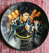 Elvis collector plate 