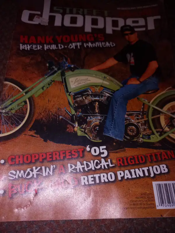 APRIL 05  STREET CHOPPER  MAGAZINE in Magazines in Sarnia - Image 2