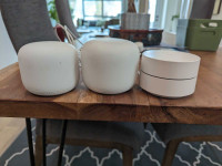 Nest wifi router, hub and then additional Google WiFi hub 