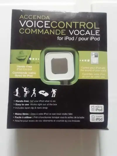 accenda voice control for iPod, View more