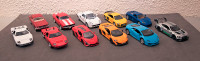 Diecast Miniature Sports Cars (11) - Rare & Mint Condition