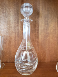 RCR (Royal Crystal Rock) wine decanter / carafon à vin cristal