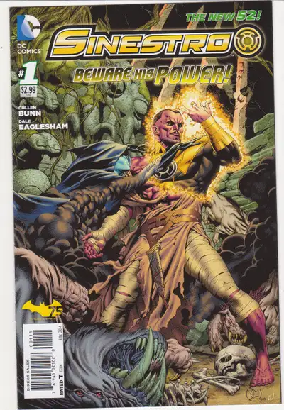 Written by Cullen Bunn. Cover and art by Dale Eaglesham. Thaal Sinestro has lost everything he's eve...