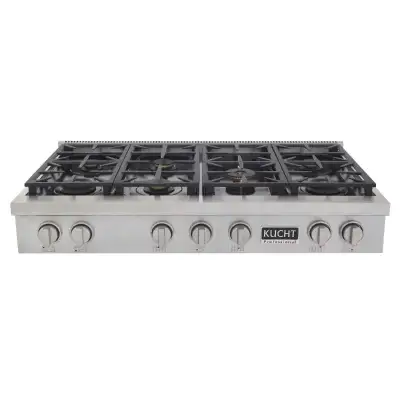 *NEW* 48" SEALED COMMERCIAL GRADE PROPANE COOKTOP BY KUCHT, View more
