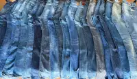 Collection de jeans ENERGIE – 22 paires – Tailles variées 32@36
