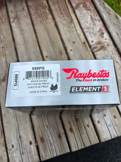 Set of brake shoes that never got installed. $25 Look up the part number to see if they fit your nee...