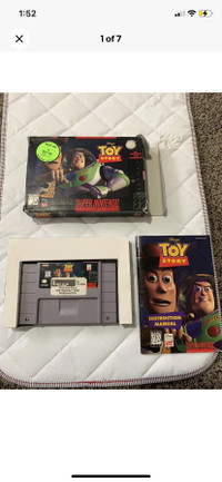 Super Nintendo Snes game Toy Story 