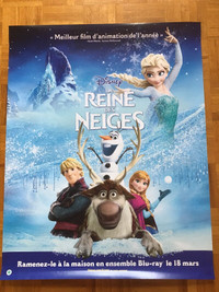 Affiche Poster Disney La Reine des Neiges