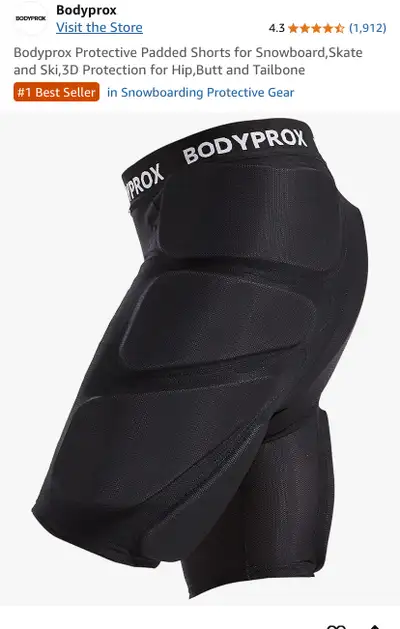 Bodyprox Padded Shorts, View more