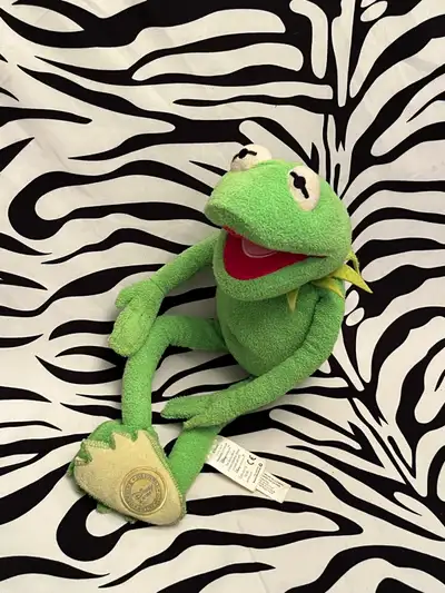 Kermit the Frog plush toy from Disney Muppets collection, View more