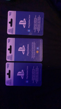 PlayStation 4 gift cards
