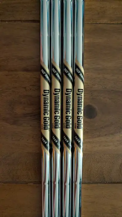 NEW Tour Issue S400 Wedge Shafts, Stiff. Set of 4., View more