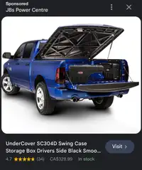 Truck toolbox Undercover Swing Case