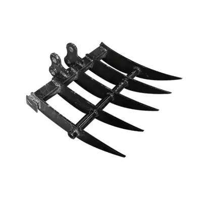 New, never used Mini Excavator Rake Attachment Available for viewing or pickup at 1561 Erin Street,...