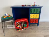 Lego Desk and Stool