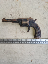 Vintage Tin toy gun made in Canada