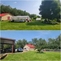 5-bed house on 120-acres of land, private sale, no commission!