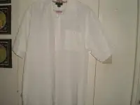 David  Taylor jacket- faux suede , white shirt