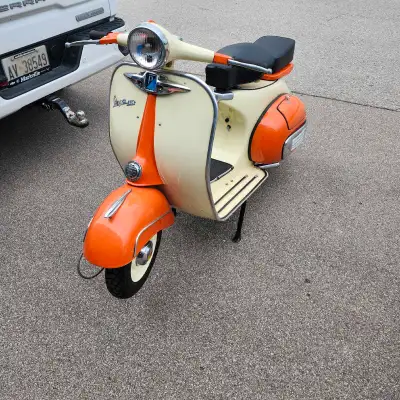 61 vespa 150 Very nice shape Needs new speedometer ($40 on amazon) Take it as is $3600 firm