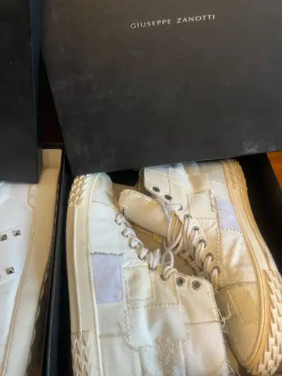 Men's Size 13 High Top Giuseppe Zanotti Sneakers + FREE Zara Lea, View more