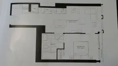Yonge and Wellesley one-bedroom condo for rent.