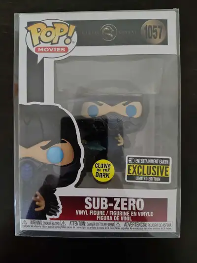 Funko Pop! Movies Mortal Kombat Sub-Zero #1057 GITD, View more