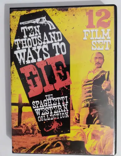 "Ten Thousand Ways to Die: The Spaghetti Western Collection" contains 12 spaghetti western movies -...