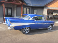 1957 Chevy and Rebuilt 350 engine