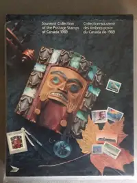 Souvenir Collection of the postage stamps of Canada 1989