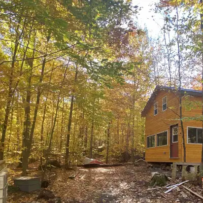 Camp for sale-Restoule - Newly developed road accessible 6 acre camp that backs onto crown land. Cro...