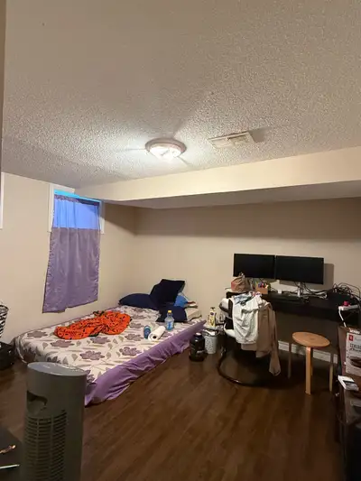 Private room with attached washroom