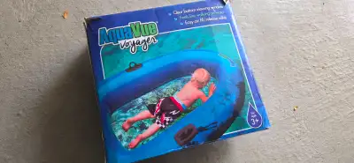 AquaVue Clear bottom inflatable boat, no leak $15, View more