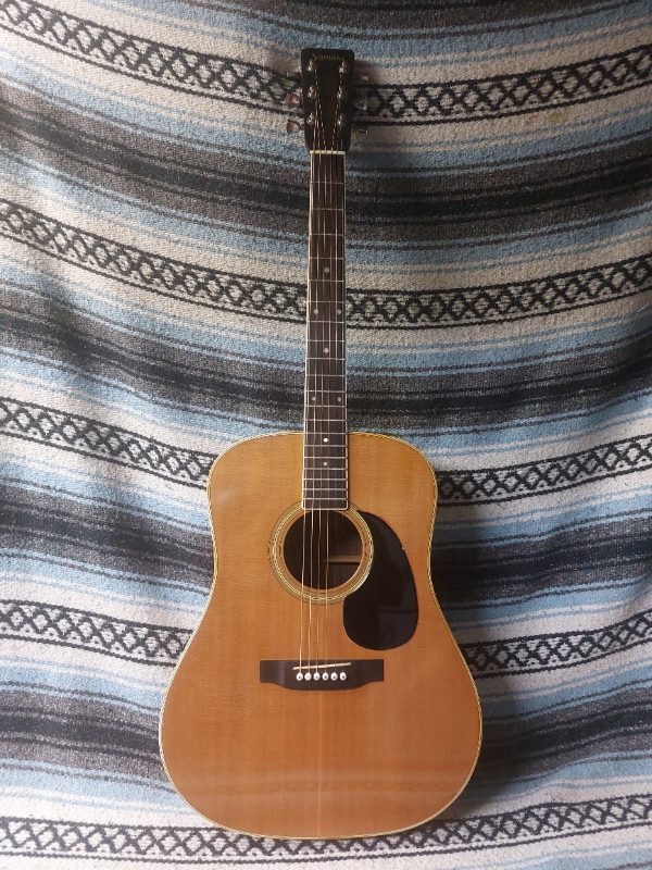 Yamaki YM-600 acoustic guitar Made in Japan in Guitars in Edmonton