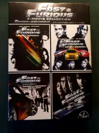 FAST & FURIOUS 4 Movie Collection boxed dvd set