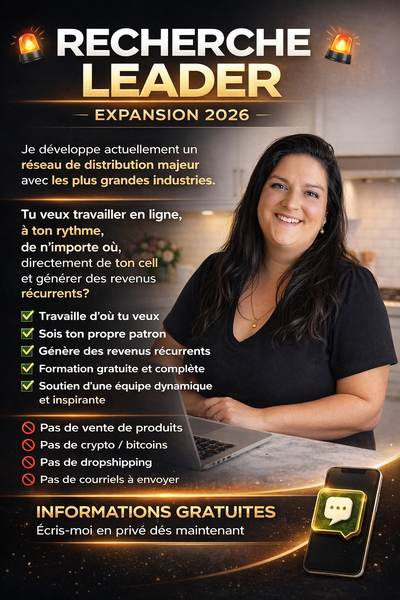 Opportunité d’affaires en ligne, View more