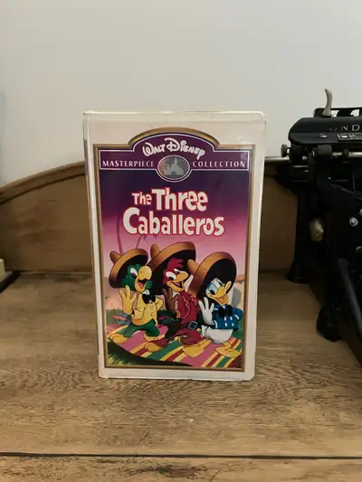 Disney The Three Caballeros Masterpiece Collection VHS