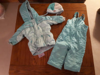 Snowsuit and clothes for girl size 2T & 3T