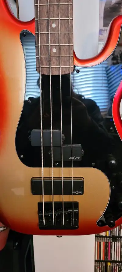 The Squier® Contemporary Active Precision Bass® PH brings modern features and bold aesthetics to an...