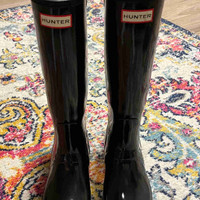 Hunter Boot Glossy Black 