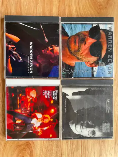 Warren Zevon CDs - 4 for $20, View more