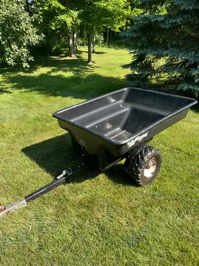 The Explorer by equinox ATV utility trailer with dump capability 500$ or B.O and yes if add is still...