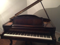 Gabler and Bros baby grand piano, s/n 176061
