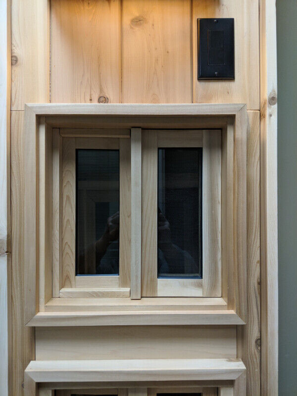 Sauna Cedar Windows and Cedar Doors by Morrison in Windows, Doors & Trim in Sudbury - Image 3