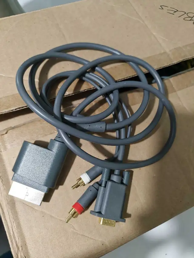 Xbox 360 VGA 2 RCA Cable64520003486337120